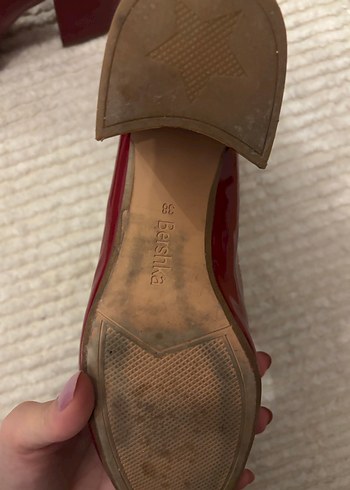 Parlak Kırmızı Deri Kadın Botlar - Görsel 3