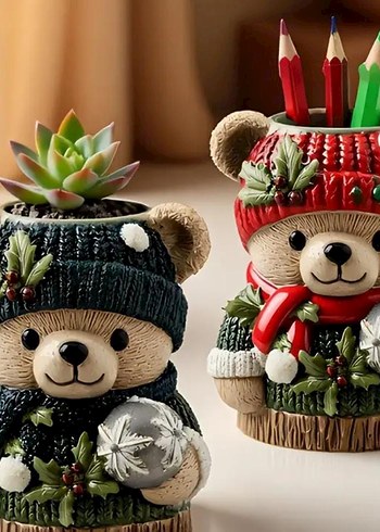 Beyaz Seramik Nostaljik Müzik Kutusu Biblo - Görsel 6