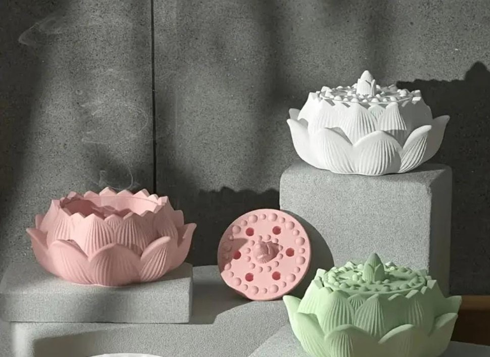 Beyaz Pastel Renkli Dekoratif Figürin Seti - Görsel 3