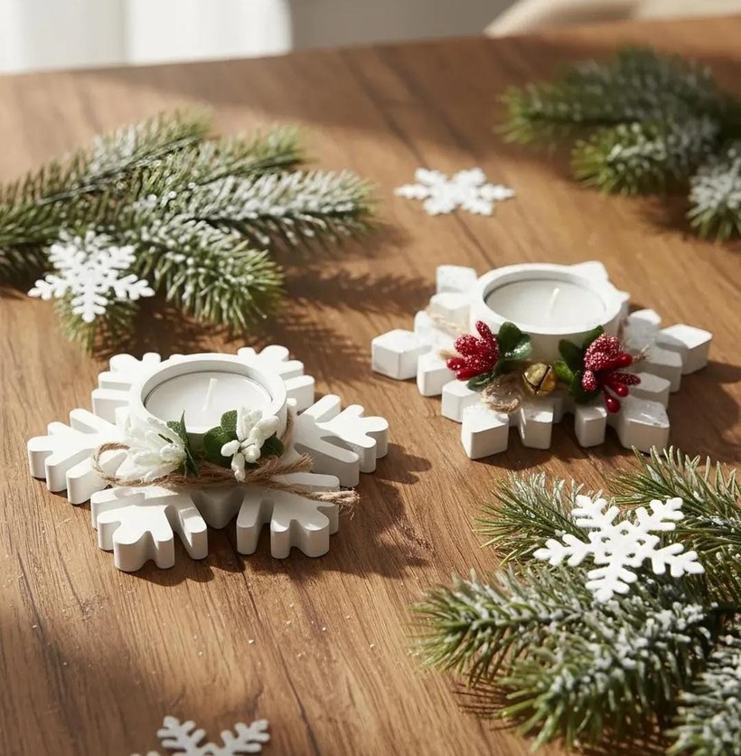 Beyaz Pastel Renkli Dekoratif Figürin Seti - Görsel 5