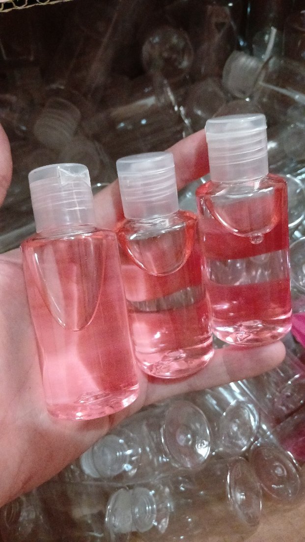 Pembe Kokulu Hediyelik Şişe - Görsel 3