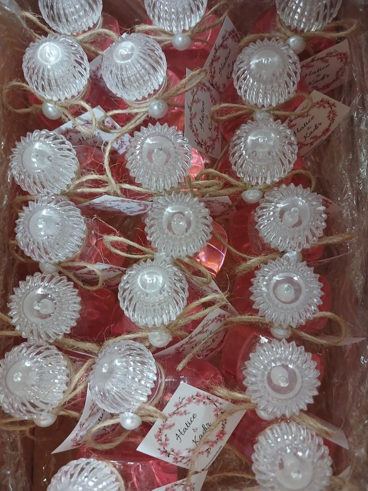 Pembe Şişede Özel Etiketli Hediyelik - Görsel 3