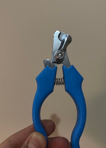 Mavi Renkli Kedi Tırnak Makası - Görsel 3