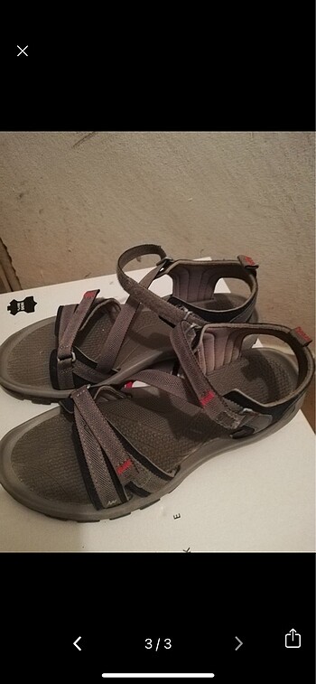 39 Beden Decathlon sandalet