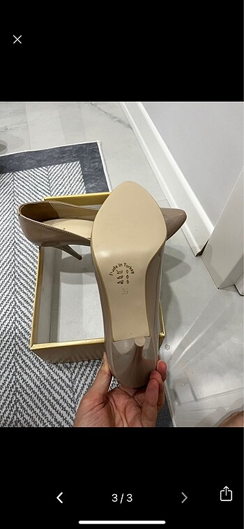 39 Beden Vizon renk stiletto