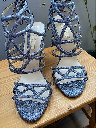 İnce topuklu gece ayakkabısı - Görsel 3