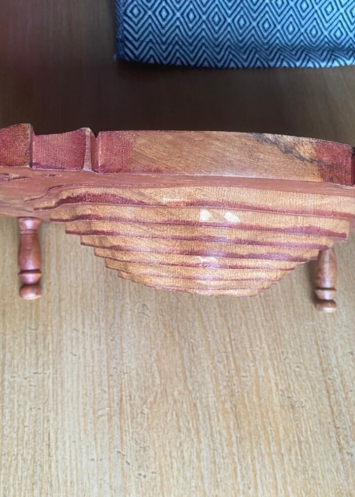 Ahşap el işçiliği akordeon sunumluk - Görsel 4