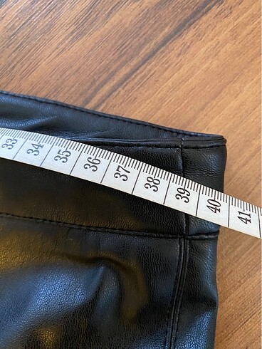 Mango deri pantolon - Görsel 6