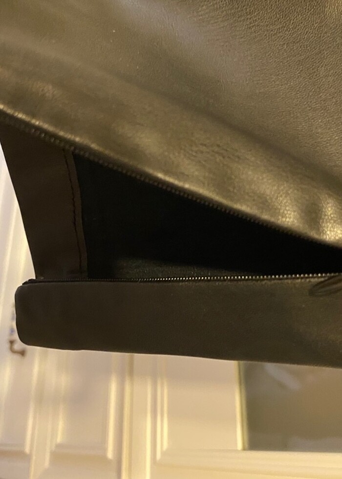 Mango deri pantolon - Görsel 3