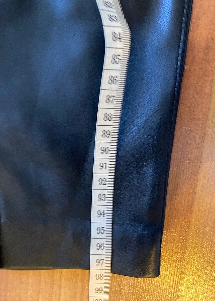 Mango deri pantolon - Görsel 5