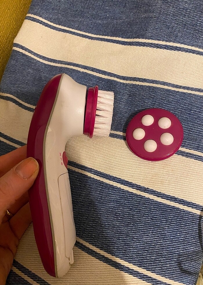 Pilli makyaj temizleme fırçası - Görsel 2