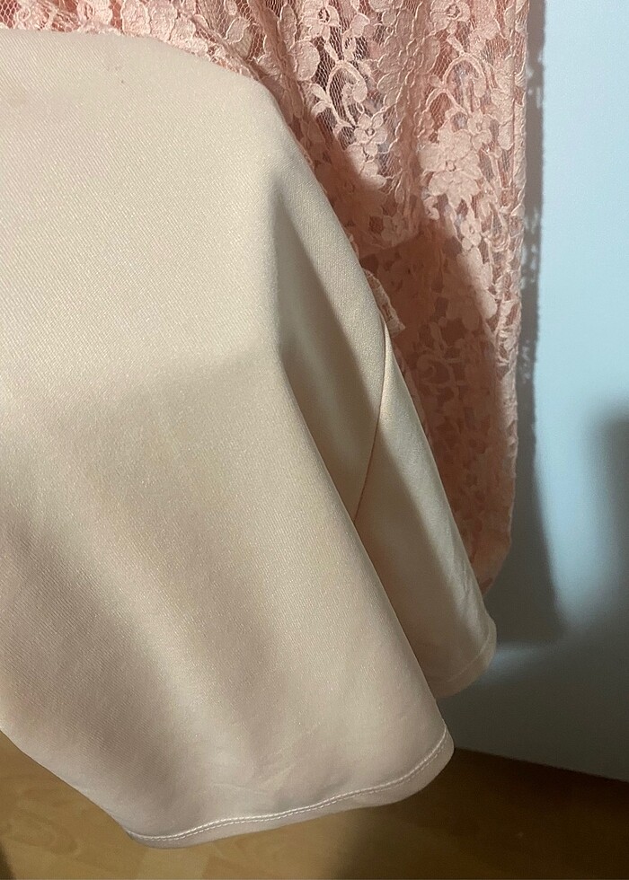 Dantelli elbise - Görsel 3