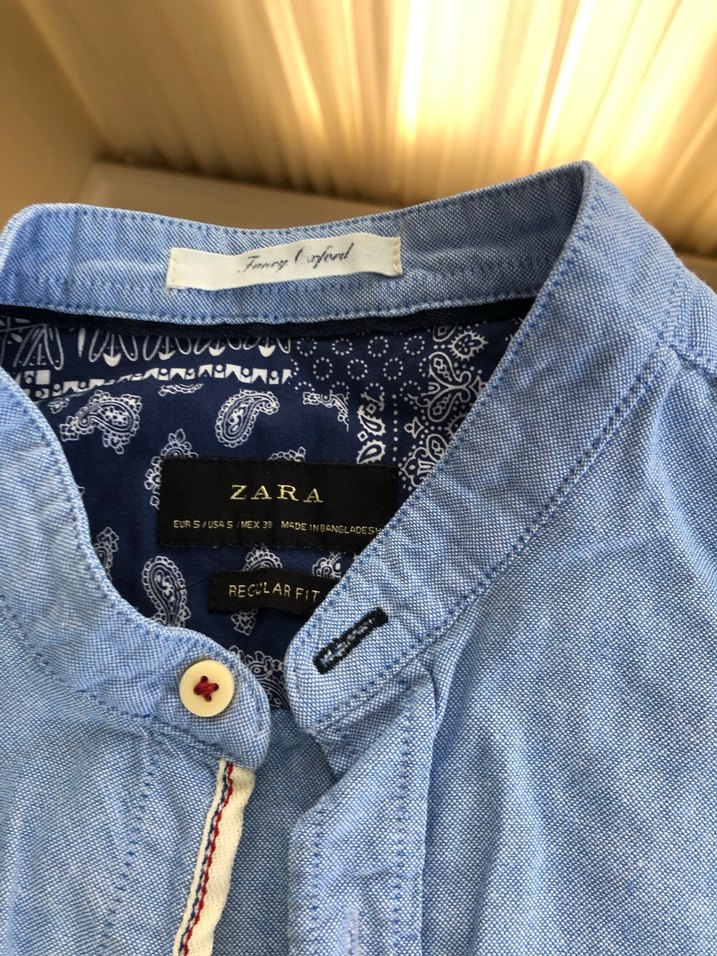 Mavi Uzun Kollu Erkek Gömlek - Görsel 2