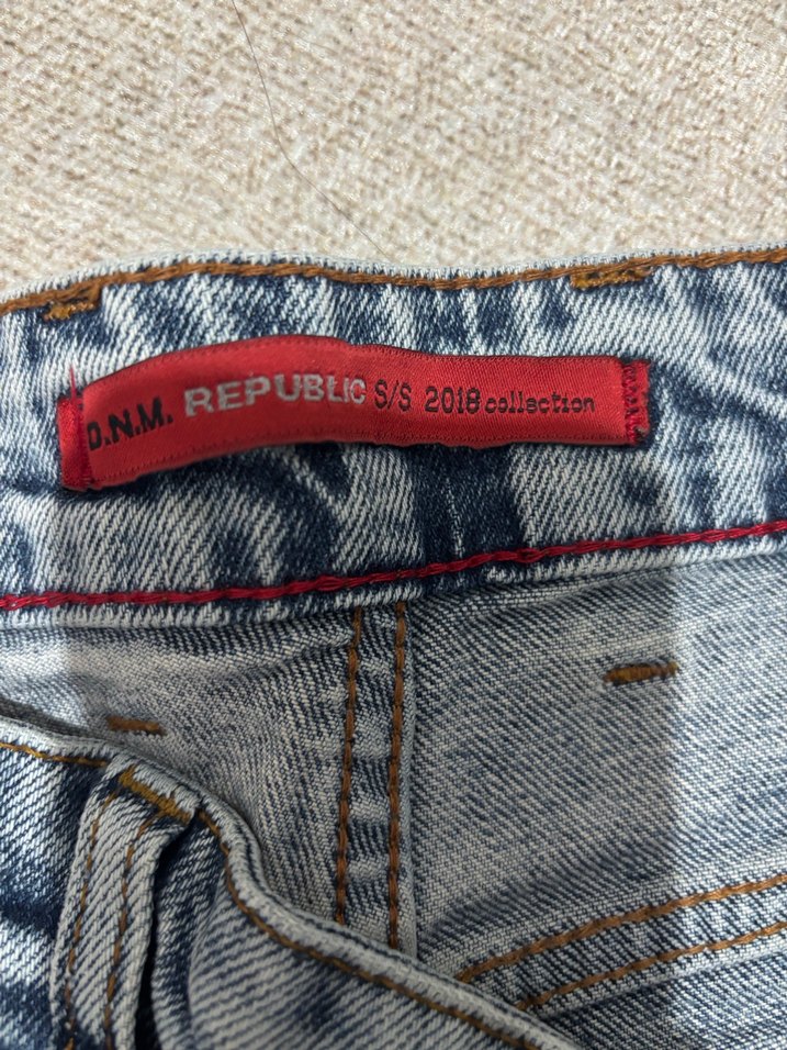 Mavi renk erkek kot pantolon - Görsel 2