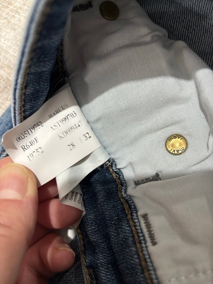 Erkek Denim Regular Fit mavi Kot Pantolon - Görsel 3