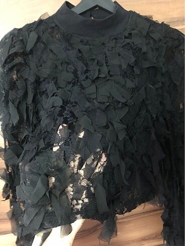 Zara Transparan bluz