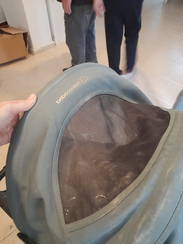 Gri Bebek Arabası Pusetli - Görsel 5