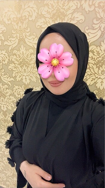 Abiye Siyah Abaya Elbise