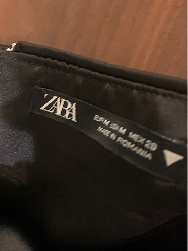 m Beden siyah Renk Zara 38 beden tulum