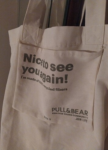 Pull Bear Bez Çanta 