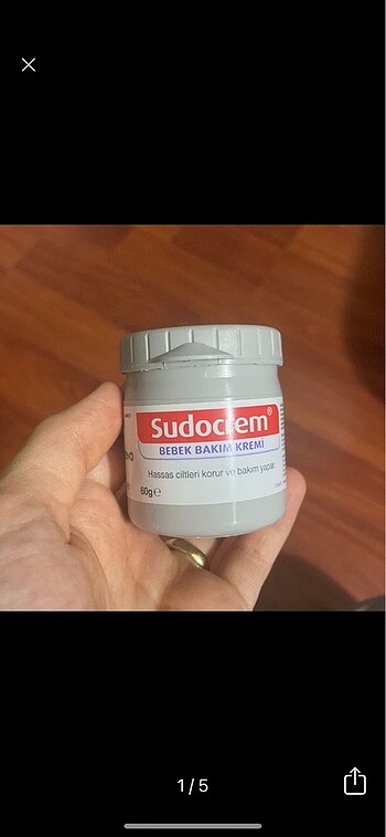 Sudocrem pişik kremi