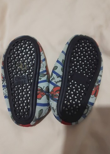 Renkli Erkek Çocuk Terlik Velcro Bantlı - Görsel 2