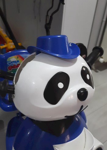 Mavi Ayıcık Figürlü Çocuk Üç Tekerlekli Bisiklet - Görsel 4