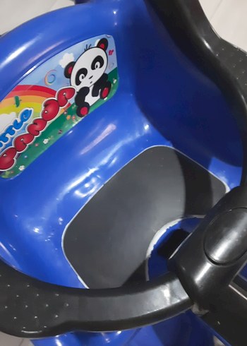 Mavi Ayıcık Figürlü Çocuk Üç Tekerlekli Bisiklet - Görsel 5