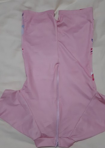 Kız Çocuk Pembe Kısa Kollu Mayo - Görsel 2