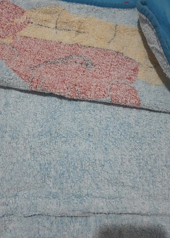 Erkek Çocuk Kapüşonlu Baskılı Bornoz - Görsel 3