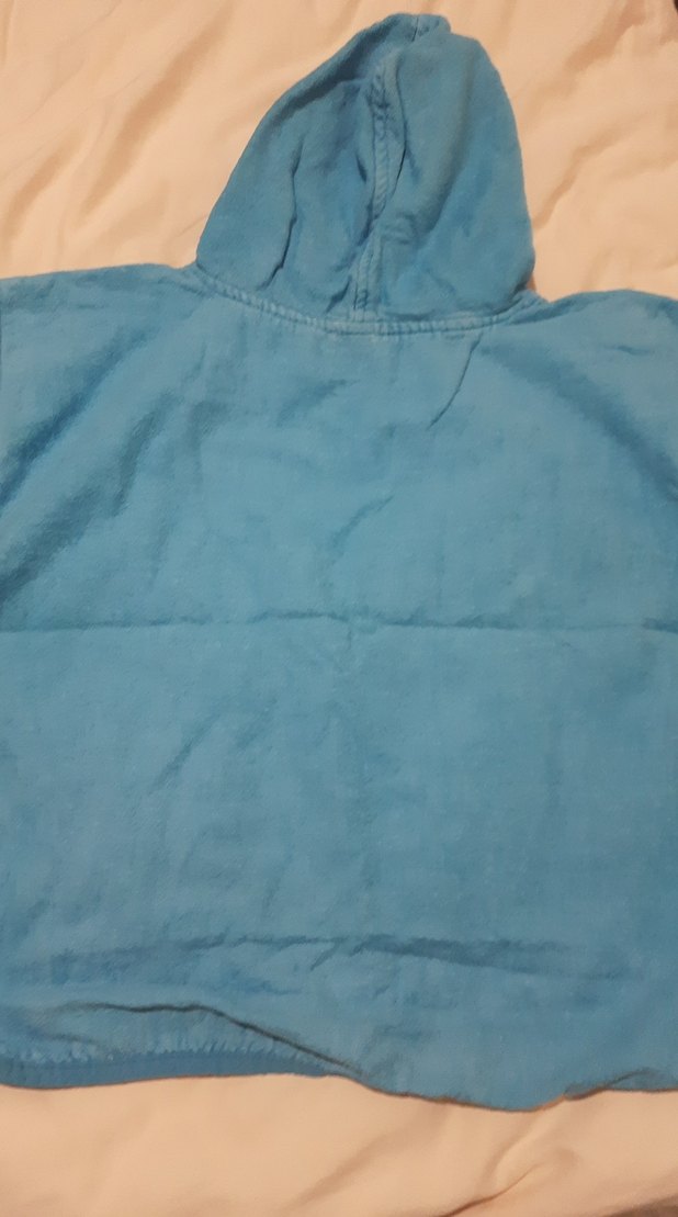 Erkek Çocuk Kapüşonlu Baskılı Bornoz - Görsel 4