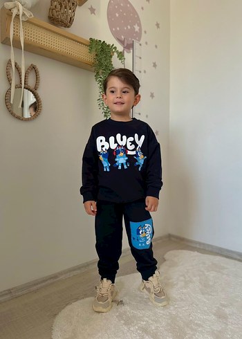 Bluey Baskılı Erkek Çocuk Takım