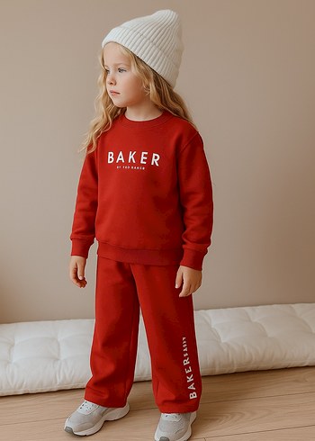Zara BAKER Baskılı Kız Çocuk Takım
