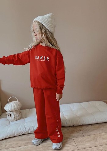BAKER Baskılı Kız Çocuk Takım