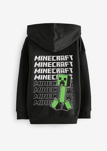 Zara Minecraft Baskılı Kapüşonlu Ceket