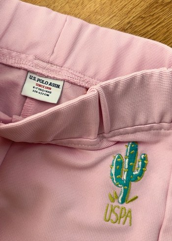 Pembe Regular Fit Kız Pantolon - Görsel 3