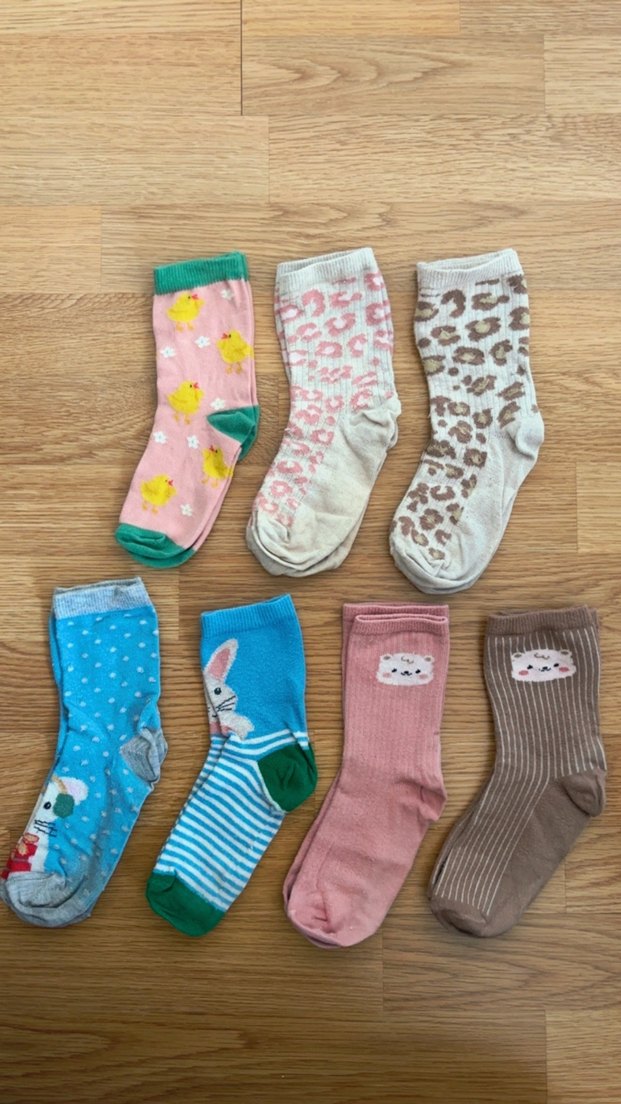 Penti marka Kız Çocuklar için Pamuklu Renkli Çorap Seti - Görsel 2