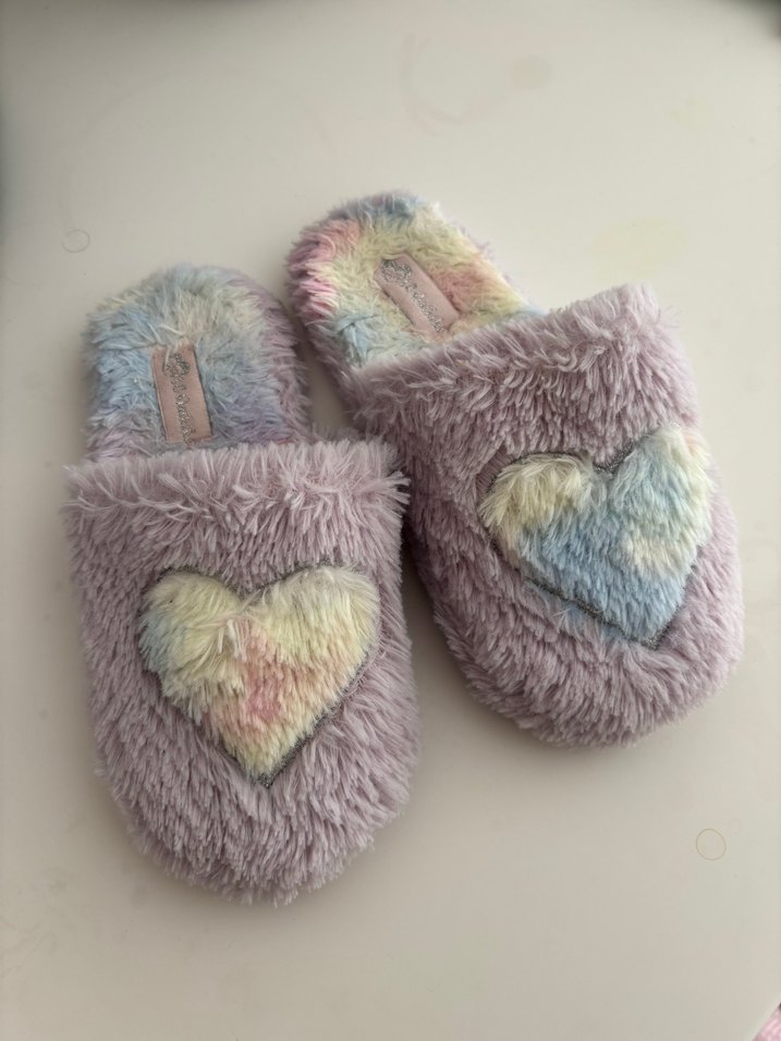 Tüylü  ev terliği - Görsel 2