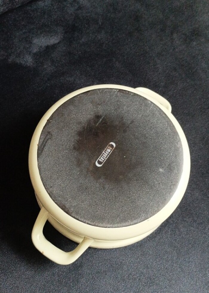 Eski emayelerden tencere - Görsel 4