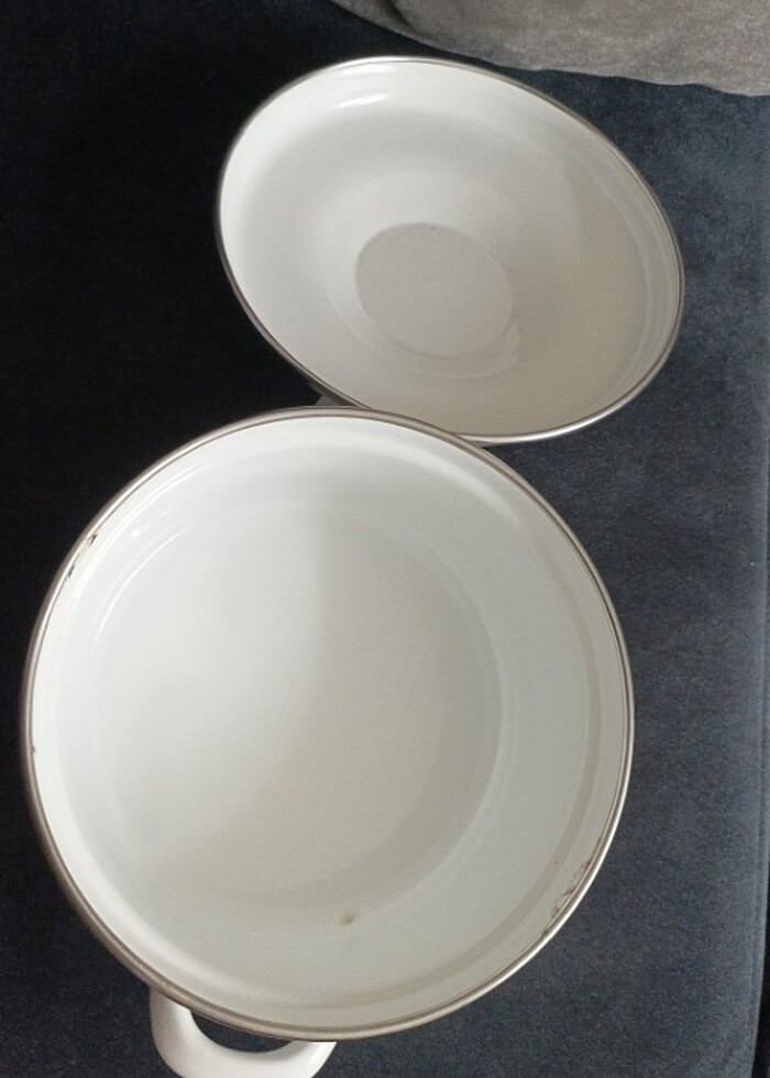 Eski emayelerden tencere - Görsel 3