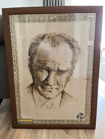 Merinos halı dokuma atatürk portresi