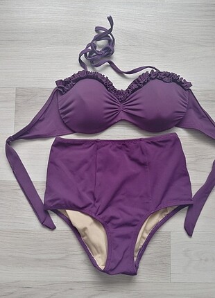 Mor Bikini Takım