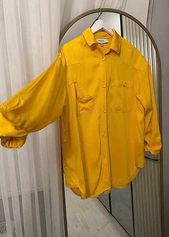 İpekyol Sarı Mini Kadın Trençkot - Görsel 2