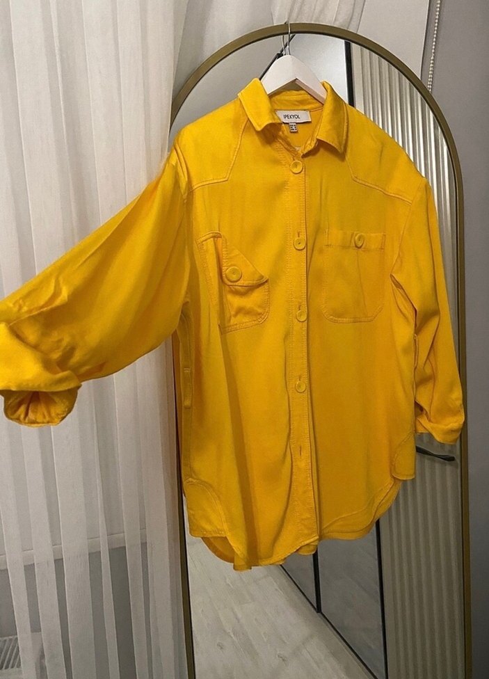 İpekyol Sarı Mini Kadın Trençkot - Görsel 2