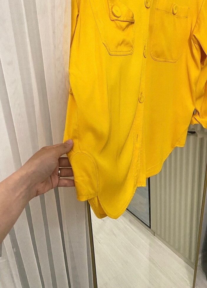 İpekyol Sarı Mini Kadın Trençkot - Görsel 4