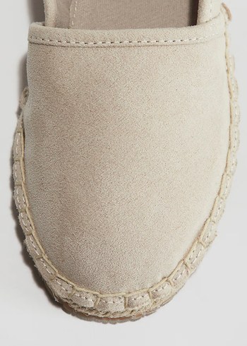 Bej Süet çocuk Espadril - Görsel 3