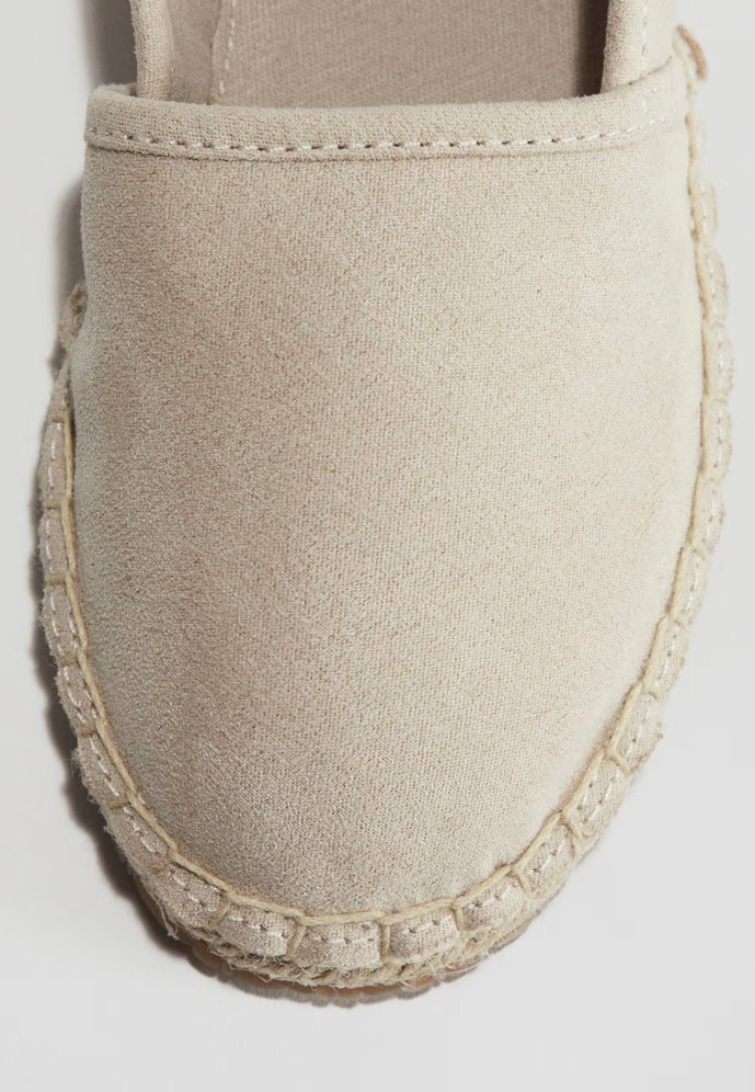 Bej Süet çocuk Espadril - Görsel 3