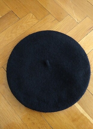 Ressam şapka siyah koton