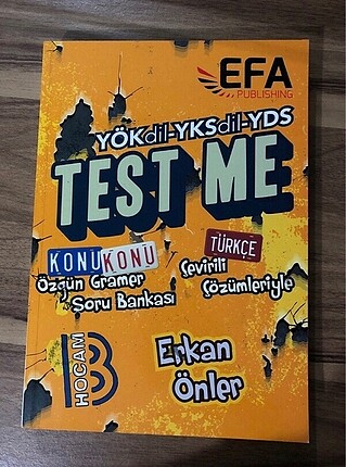 İngilizce test kitabı