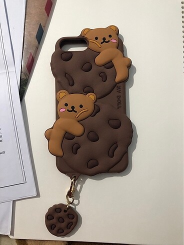teddy bear iphone 7/8plus telefon kılıfı